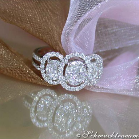 Exceptional Diamond Ring (Illusion Design)