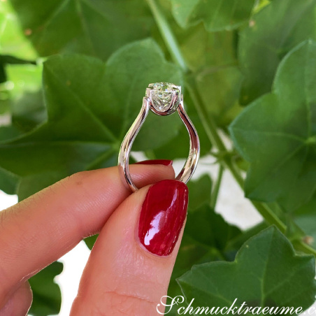 Exquisiter Brillant Solitär Ring (Einkaräter)