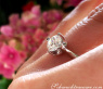 Exquisiter Brillant Solitär Ring (Einkaräter)