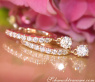 Ohrringe Creolen mit Brillant Diamant