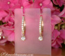 Ohrringe Creolen mit Brillant Diamant