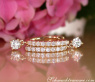 Ohrringe Creolen mit Brillant Diamant
