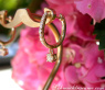 Ohrringe Creolen mit Brillant Diamant