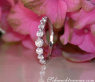 Brillanten Ring "Schwebender Diamant"