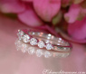 Brillanten Ring "Schwebender Diamant"