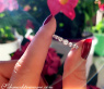 Brillanten Ring "Schwebender Diamant"