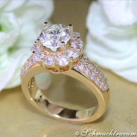 Timeless Solitaire Diamond Engagement Ring