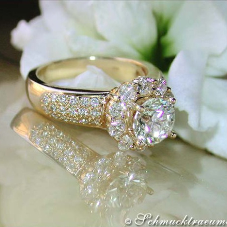 Timeless Solitaire Diamond Engagement Ring