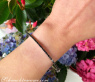 Timeless Bangle with Black Diamonds