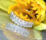 Timeless Diamond Ring with Baguette Diamonds in White gold 18k