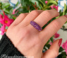 Elegant Amethyst Pavéring