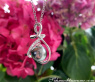 Delicate Tahitian Pearl Diamond Pendant