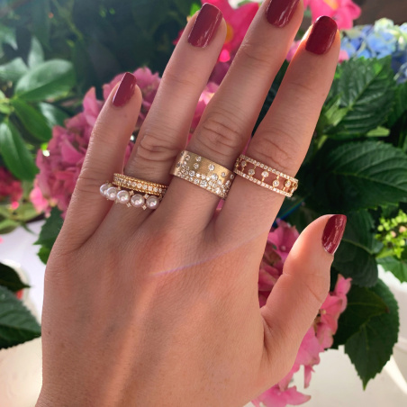Pretty Diamond Rope Band