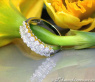 Timeless Diamond Ring with Baguette Diamonds in White gold 18k