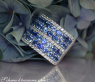 Prächtiger Saphir Ring "Melange" mit Brillanten