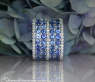 Prächtiger Saphir Ring "Melange" mit Brillanten