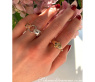 Attraktiver Brillanten Panther Ring in Gelbgold 750