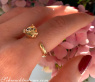 Attraktiver Brillanten Panther Ring in Gelbgold 750