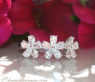 Femininer Diamanten Blüten Ring "Flowers"