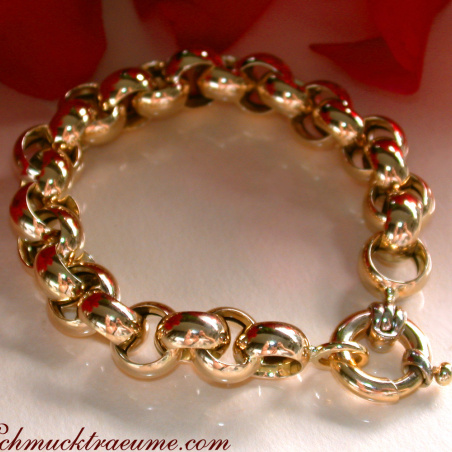 Erbs Armband in Gelbgold 585 Glieder Armband