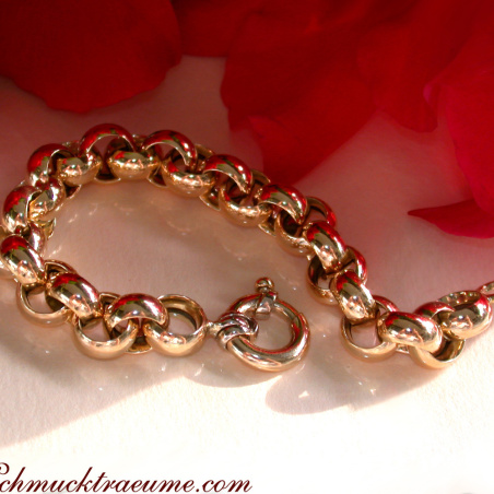 Opulentes Erbs Armband in Gelbgold 585