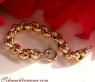 Opulentes Erbs Armband in Gelbgold 585