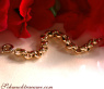 Opulentes Erbs Armband in Gelbgold 585