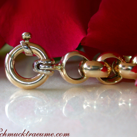 Opulentes Erbs Armband in Gelbgold 585