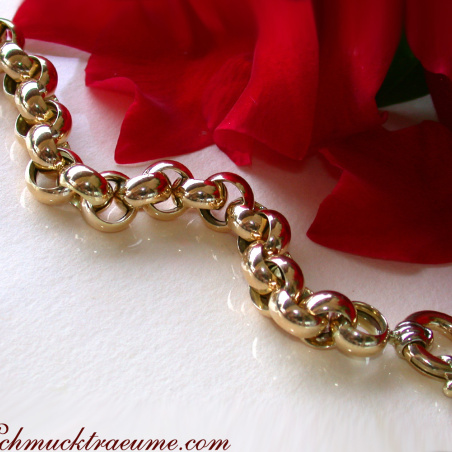 Opulentes Erbs Armband in Gelbgold 585