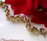 Opulentes Erbs Armband in Gelbgold 585