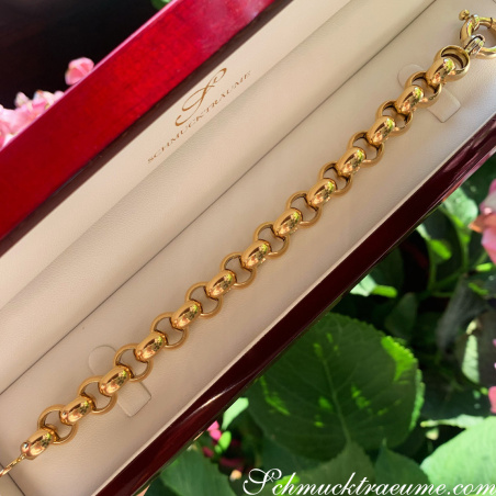 Erbs Armband in Gelbgold 585 Glieder Armband