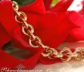 Gold Pur: Charmantes Glieder Armband in Gelbgold 585