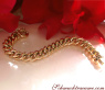 Rundpanzer Armband in Gelbgold 585