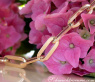 Gold Pur: Stattliches Paperclip Armband in Gelbgold 585