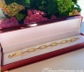 Gold Pur: Stattliches Paperclip Armband in Gelbgold 585