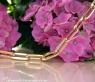 Gold Pur: Extra stattliche Paperclip Halskette in Gelbgold 585