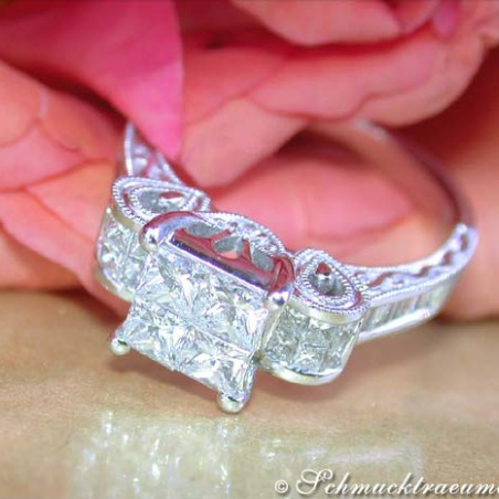 Enchanting Diamond Ring (Art Déco Inspired)