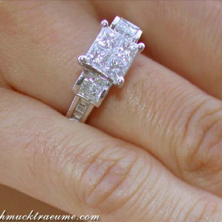 Enchanting Diamond Ring (Art Déco Inspired)