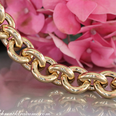 Glieder Kette / Collier in Gelbgold 585