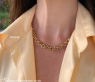 Glieder Kette / Collier in Gelbgold 585