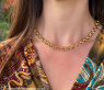 Glieder Kette / Collier in Gelbgold 585