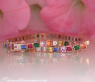Prächtiges Multicolor Saphir Armband