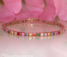 Prächtiges Multicolor Saphir Armband