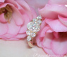 Femininer Diamant Solitär Ring im Ovalschliff