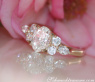 Femininer Diamant Solitär Ring im Ovalschliff