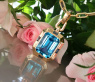 Außergewöhnliches Blautopas Collier (14,25 ct.) | SCHMUCKTRÄUME.COM