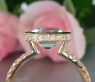 Raffinierter Aquamarin Ring "Surprise"