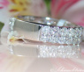 Two Row Diamond Eternity Ring
