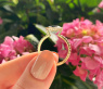 Raffinierter Aquamarin Ring "Surprise"