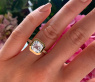 Raffinierter Aquamarin Ring "Surprise"